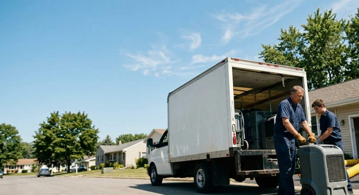 Water Damage Cleanup in Oak Hill, OH near me
